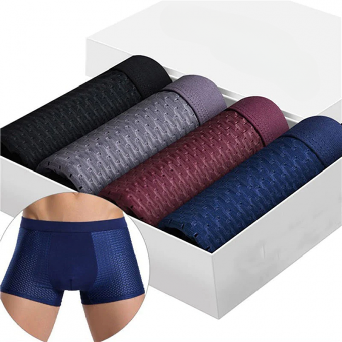 BOXER EN FIBRE DE BAMBOU x4-COD