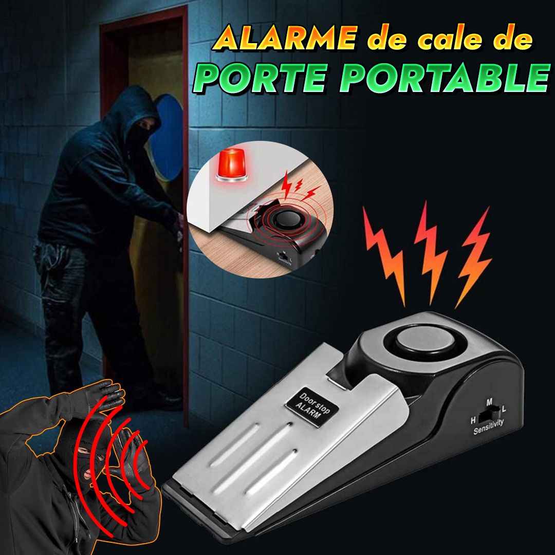 Alarme d'arrêt de porte-cod